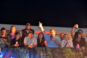 Fans at Outlaws and Legends music festival