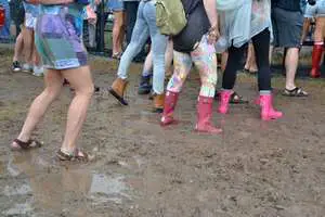 Rain at Waterloo Fest