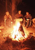 Campfire at Mt Labonon