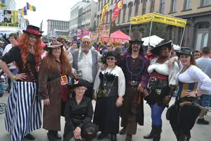 Mardi Gras costumes