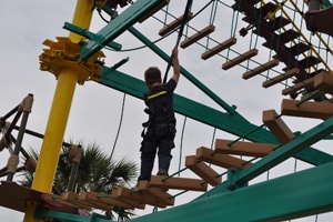 Moody Gardens Challenge Course