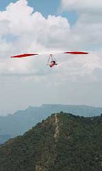 The thrill of Hang Gliding