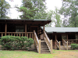 Duplex cabin rentals at Shirley Creek Marina