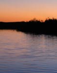 Sunset over Lake Amistad