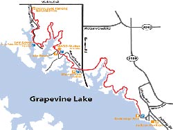 North Shore Trail on Lake Grapevine