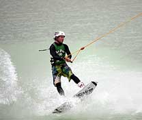 Take a wakeboard lesson at WakeSport Ranch