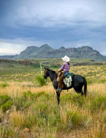 Riding in Big Bend Ranch State Park