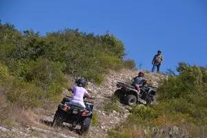 ATV tour on Ox Ranch