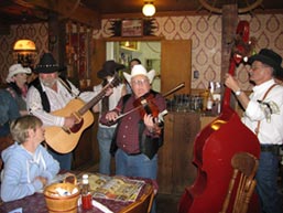 singers at The Big Texan steakhouse