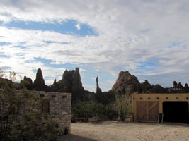 View of the needle at Ten Bits Ranch