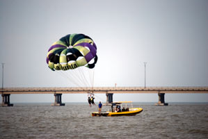 Parasailing with Breakaway Cruises