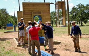 Lone Star Peak Performance Team Building activities