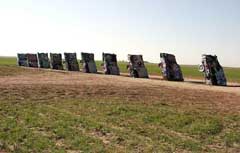 The cult like Cadillac Ranch near Amarillo