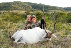 Addax hunting at Ox Hunting Ranch