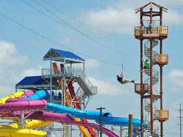 Hawaiian Falls Adventure Park Zip Line
