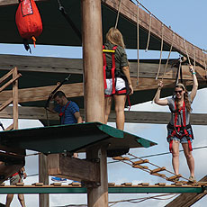 Natural Bridges Ropes Course