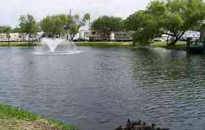 Raintree RV Park Pond