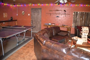 rec room at Geronimo Creek