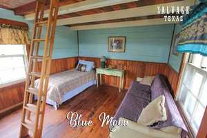 Tiny home rental at Salvage Texas