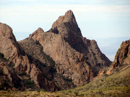 Majestic peak in Big Bend National Park