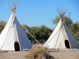 Tee Pees at El Cosmico