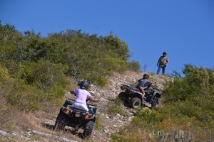 ATV tour on Ox Ranch
