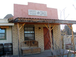 Jail at Ten Bits Ranch