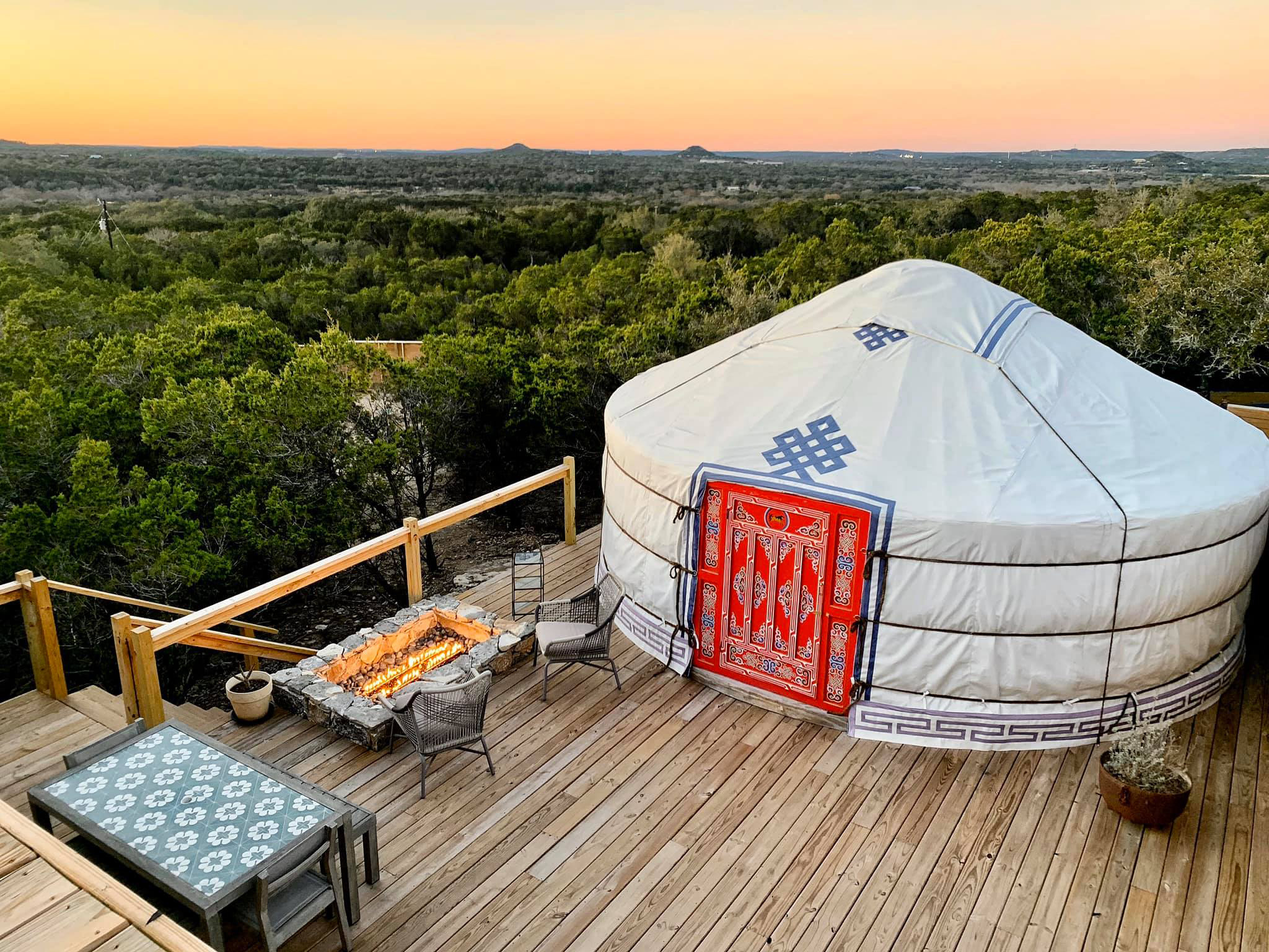 Yurt at Yurtopia